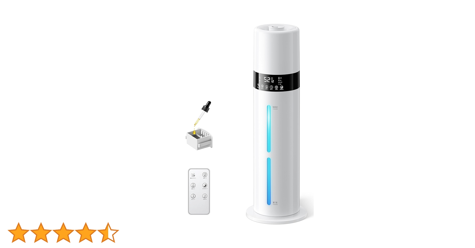 Amazon.co.jp: 加湿器 大容量 8L 6~35畳対応 【銀イオン素材&次亜塩素 Amazon.co.jp: 加湿器 大容量 8L 6~35畳対応 【銀イオン素材&次亜塩素